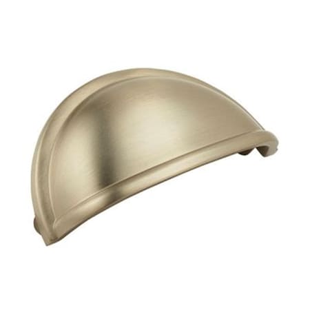 Amerock 3 in. Cup Pull, Golden Champagne A53010 BBZ